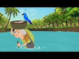 नीला पक्षी और तिलिस्मी सेब| neela pakshi aur tilishmi seb| Hindi kahaniya| cartoon story| moralstory