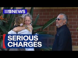 Ex-MKR couple charged with offences against children | 9 News Australia
