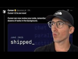 Cursor 1.0 : Toutes les nouveautés (background agent, review de PR...)
