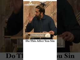 Nouman Ali Khan - Do This After You Sin  #noumanali  #islam  #islamicvideo #allah