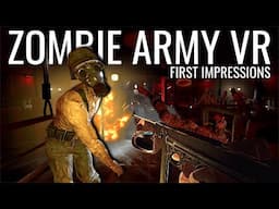 Zombie Army VR First Impressions Review on PSVR2 & Meta Quest 3