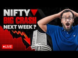 🔴Nifty CRASH Next Week ? | Crypto Bitcoin | Investographer