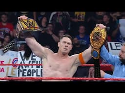 John Cena Wins World Heavyweight Championship & Double Champion Jey Uso Lose WWE Raw 2025 Highlights