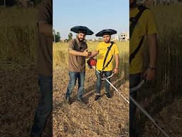 New Wheat Harvesting Machine #shortvideo #shorts #shortsviral