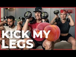 Quick 12-Minute Dumbbell Legs Workout (Legs, Glutes, Abs...Oh My!)