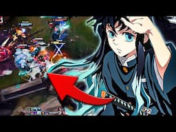 NEW DEMON SLAYER YASUO SKIN?!