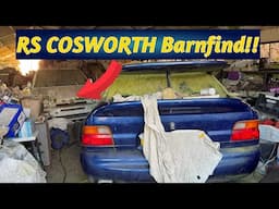 I Found The Most Incredible Ford RS Cosworth Abandoned Barnfind Ever Found! One Of A Kind Discovery!