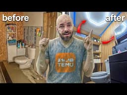 I Remodeled my Bathroom with TEMU! Was it a MISTAKE?