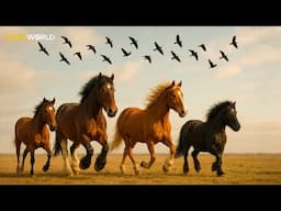 Miracles Of Nature Episode 5 I The Struggle For Space: Is The Steppe For Horses Or Birds?