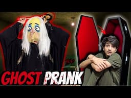 My Sister Scared Me with a Ghost Prank👻! (I Freaked Out😱!) #SisterPrank #ScaredReaction #FunnyPrank