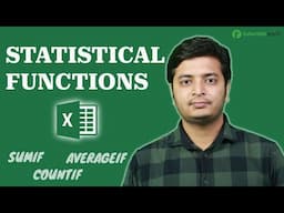Statistical Functions in Excel 📊 | SUMIF, COUNTIF, AVERAGEIF & More Explained!