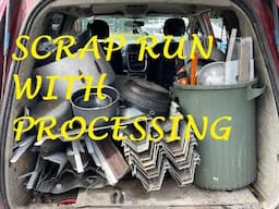 Scrapping Aluminum + Wacking Pots With Scrap Run