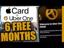 Apple Credit Card Offer | Uber One 6 Months Free Trial