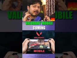 Valorant Mobile is coming very soon 🔥 #shorts #gaming #valorant