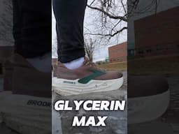 Gut reaction first impressions of the Brooks Glycerin Max #shoereview #shorts #marathontraining