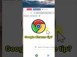 Organize Chrome Tabs with One Click #shorts