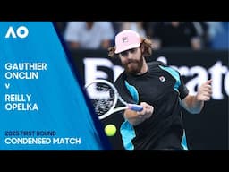 Gauthier Onclin v Reilly Opelka Condensed Match | Australian Open 2025 First Round