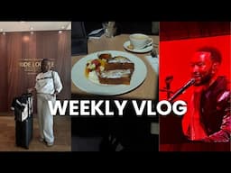(giveaway closed) WEEKLY VLOG |JOHN LEGEND KIGALI | PODCAST | WHAT I'M READING|  Nelly