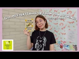 Tell Me Everything by Elizabeth Strout. Spoiler free review //Women's Prize for Fiction 2025