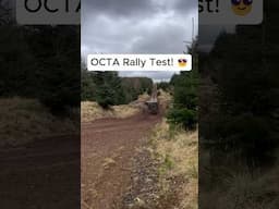 OCTA Rally Test! 😎 #octa #defenderocta #rally #newdefender #defender #drift #shorts #offroad