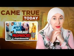 Prophet Muhammad ﷺ Predicted This? SHOCKING PROPHECIES!!