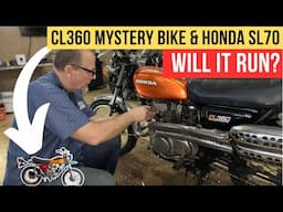 Will This 1975 Honda CL360 Run? Another Courthouse Mystery Bike!