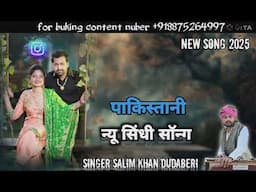 पाकिस्तानी सॉन्ग सिंधी सिंगर सलीम खान dudaberi  nene song जरुर सुने