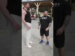 Grip Test Challenge Edie Hall The Beast VS The Dutch Giant😂💪 #thedutchgaint