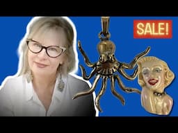 UNUSUAL SILVER Vintage Jewelry Brooches Bracelets and MORE Cool Old Stuff!