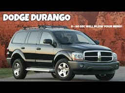 Here's why the Dodge Durango is the Fastest Family SUV!