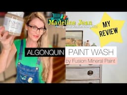 The Viral Finish: Algonquin Paint Wash by Fusion Mineral Paint