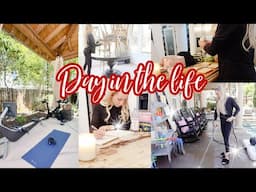 DAY IN THE LIFE // MORNING ROUTINE, NEW OUTDOOR GYM