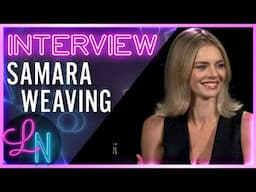 Samara Weaving Interview: Teaming Up with Husband Jimmy Warden for Borderline