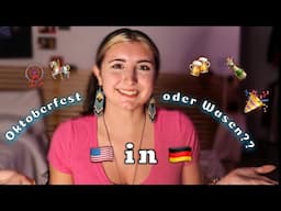 Wasen oder Oktoberfest: was ist besser? (Amerikanerin in Deutschland)