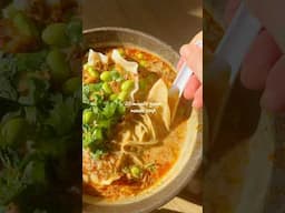 20 minute gyoza noodle soup 🍜