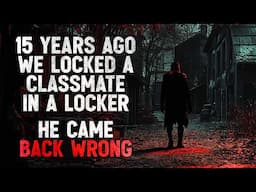 "Fifteen years ago, we locked a classmate in a locker. He came back wrong" Creepypasta