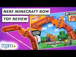 NERF Minecraft Bow Review!