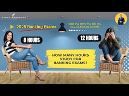 TOPPERS STUDY ROUTINE - Never Copy Others Time-Table | 2025 Banking Exams | RRB | IBPS | SBI | RBI |