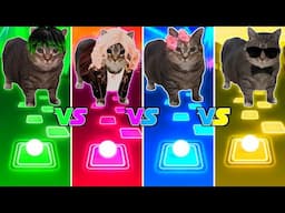 OIIA Cat x PASSO BEM SOLTO vs APT vs AFTER DARK vs GANGNAM STYLE - Tiles Hop