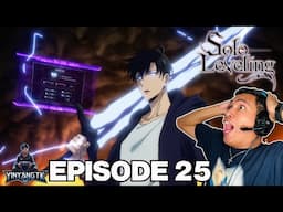 A New Hero is Born│Solo Leveling Episode 25 REACTION│Ore Dake Level Up na Ken