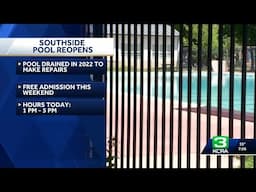Southside Pool reopens in Sacramento