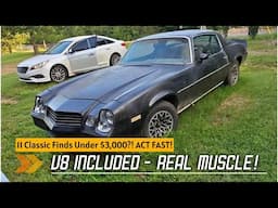 11 Classic Cars & Trucks Under $3,000
