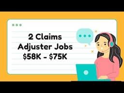 👍 2 SUPER New Insurance Jobs You Need To See RIGHT NOW