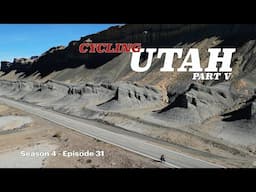 Riding Extraterrestrial-looking Land In Utah To Capitol Reef N.P. - Cycling Across America - S4 E31