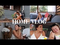 spend a spring weekend with me — long vlog at home