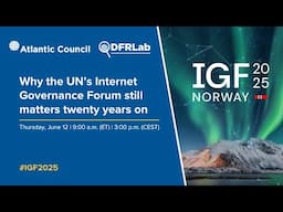 Why the UN’s Internet Governance Forum still matters twenty years on