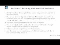 In-context learning