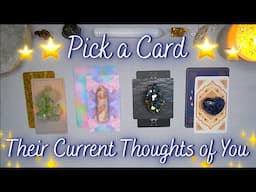 Are You on Their Mind? 🧠💭 Detailed Pick a Card Tarot Reading 💛