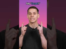 forget - French Word of the Day