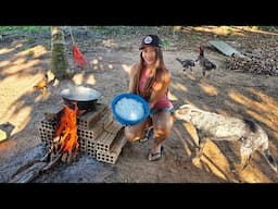 FIZ UMA DELICIOSA COCADA CAIPIRA